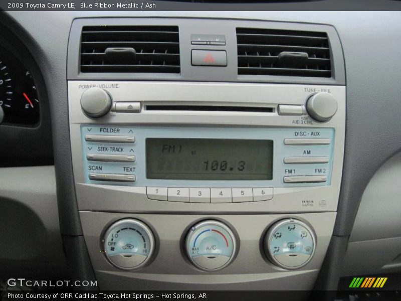 Blue Ribbon Metallic / Ash 2009 Toyota Camry LE