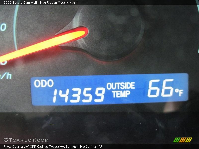 Blue Ribbon Metallic / Ash 2009 Toyota Camry LE