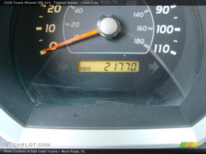 Titanium Metallic / Stone Gray 2008 Toyota 4Runner SR5 4x4