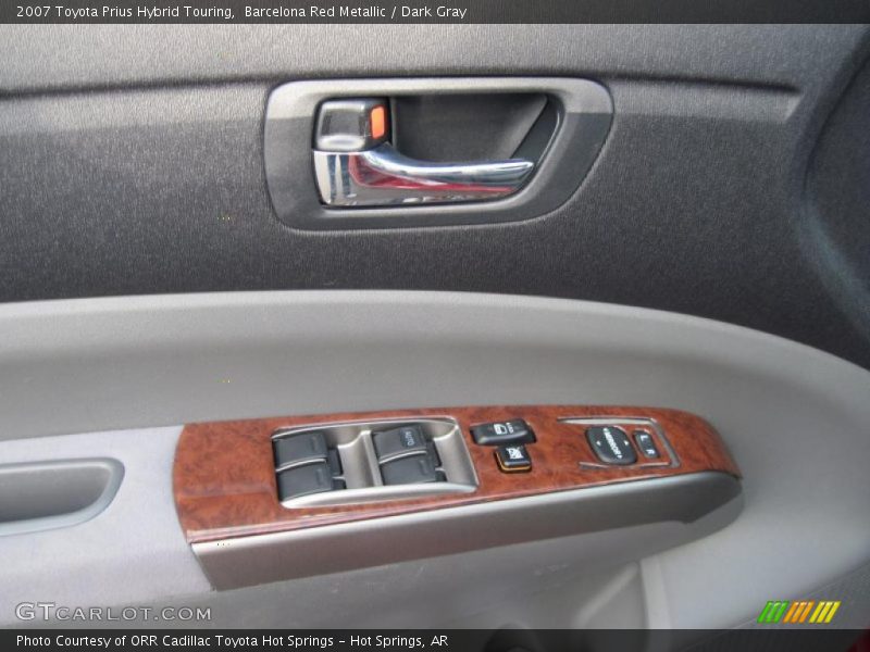 Barcelona Red Metallic / Dark Gray 2007 Toyota Prius Hybrid Touring
