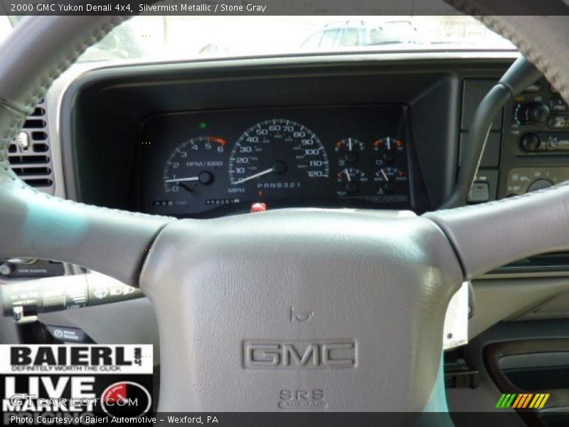 Silvermist Metallic / Stone Gray 2000 GMC Yukon Denali 4x4