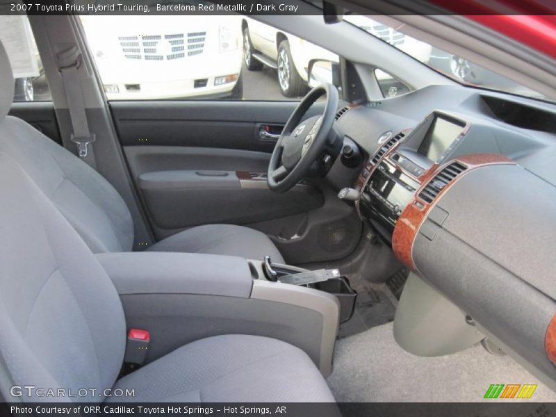 Barcelona Red Metallic / Dark Gray 2007 Toyota Prius Hybrid Touring