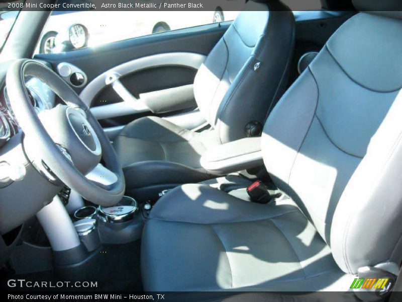 Astro Black Metallic / Panther Black 2008 Mini Cooper Convertible