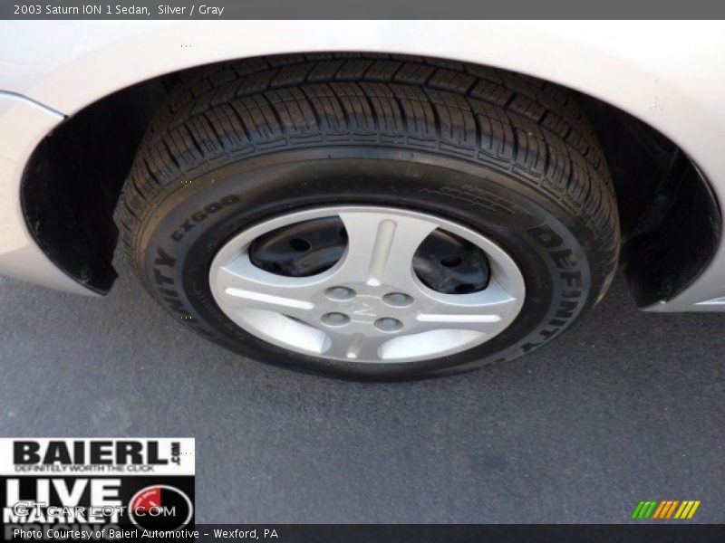 Silver / Gray 2003 Saturn ION 1 Sedan