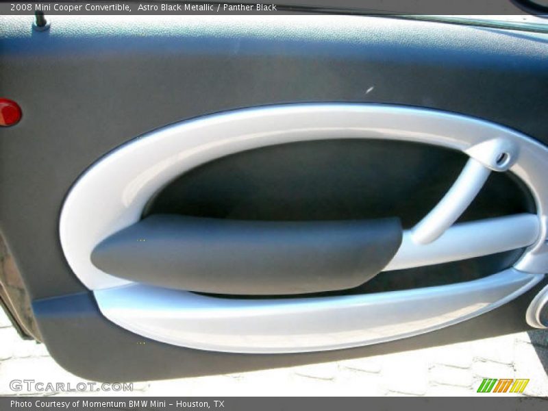 Astro Black Metallic / Panther Black 2008 Mini Cooper Convertible