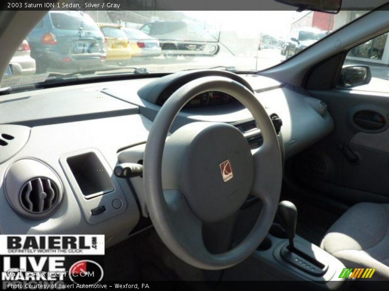 Silver / Gray 2003 Saturn ION 1 Sedan