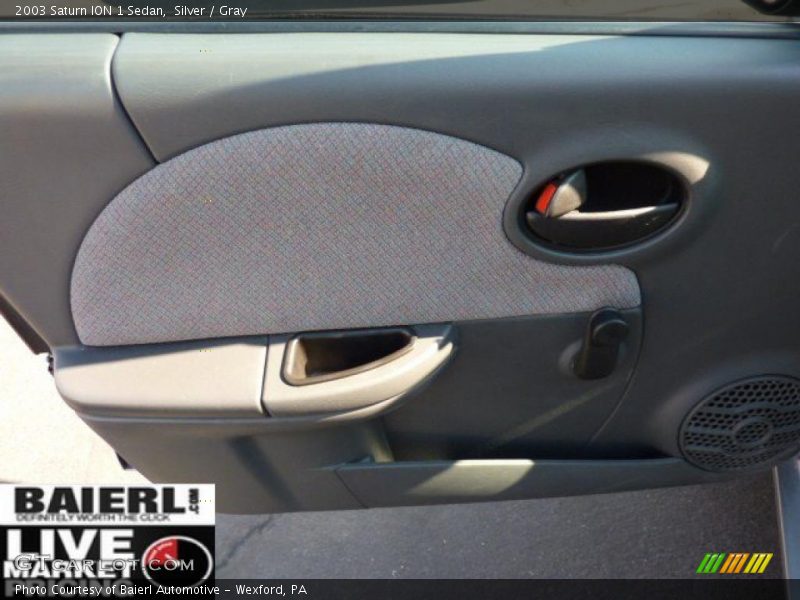 Silver / Gray 2003 Saturn ION 1 Sedan
