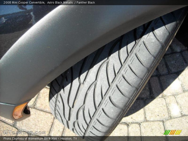 Astro Black Metallic / Panther Black 2008 Mini Cooper Convertible