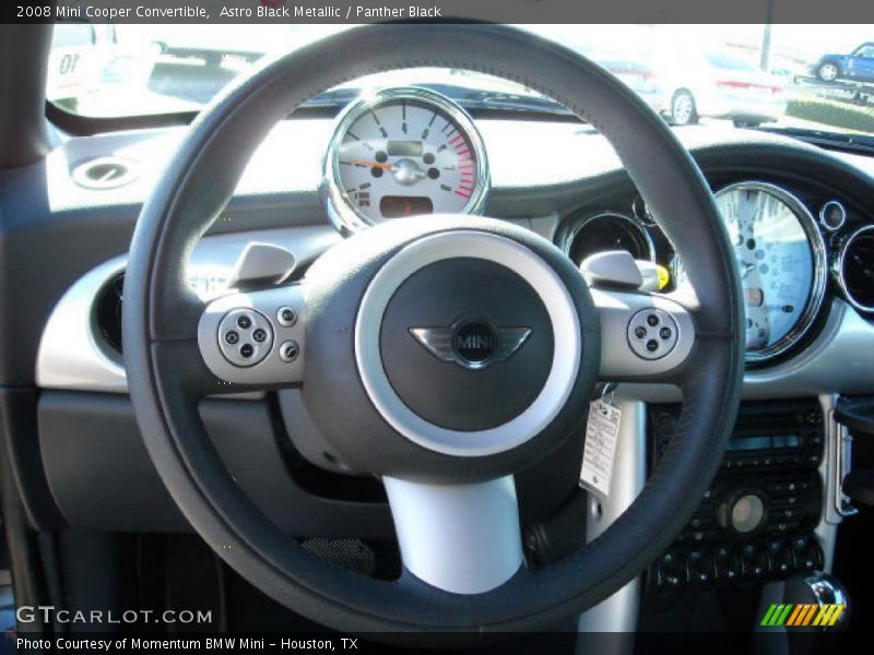 Astro Black Metallic / Panther Black 2008 Mini Cooper Convertible