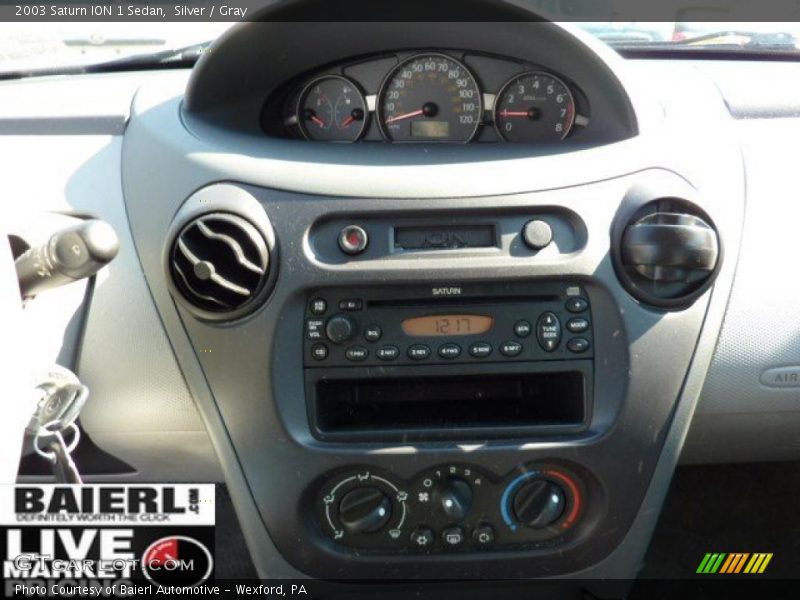 Silver / Gray 2003 Saturn ION 1 Sedan
