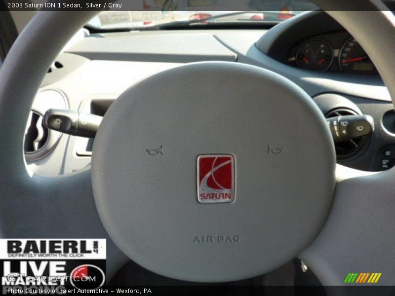 Silver / Gray 2003 Saturn ION 1 Sedan