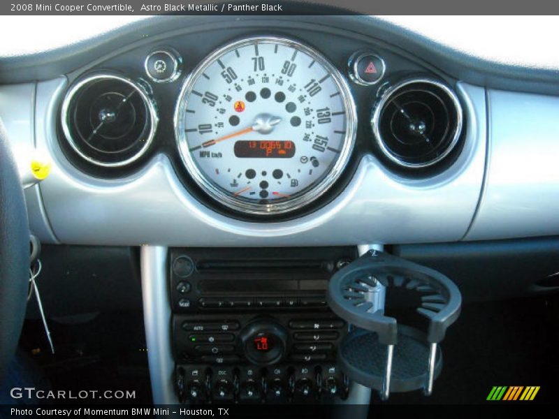 Astro Black Metallic / Panther Black 2008 Mini Cooper Convertible