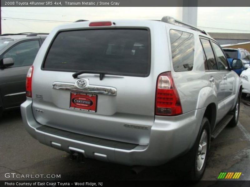 Titanium Metallic / Stone Gray 2008 Toyota 4Runner SR5 4x4