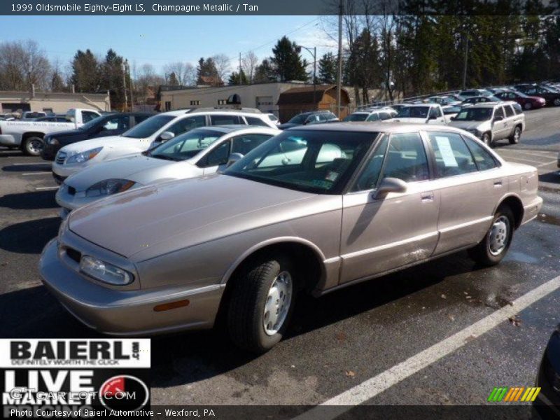 Champagne Metallic / Tan 1999 Oldsmobile Eighty-Eight LS
