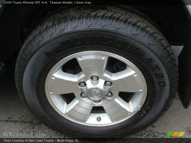 Titanium Metallic / Stone Gray 2008 Toyota 4Runner SR5 4x4