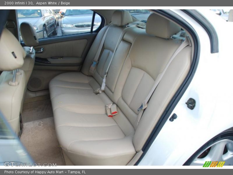 Aspen White / Beige 2000 Infiniti I 30