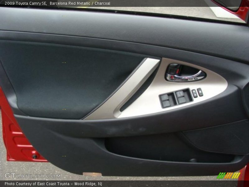 Barcelona Red Metallic / Charcoal 2009 Toyota Camry SE