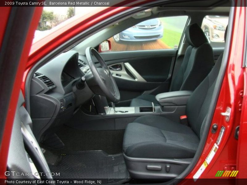 Barcelona Red Metallic / Charcoal 2009 Toyota Camry SE