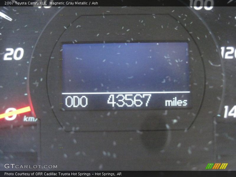 Magnetic Gray Metallic / Ash 2007 Toyota Camry XLE