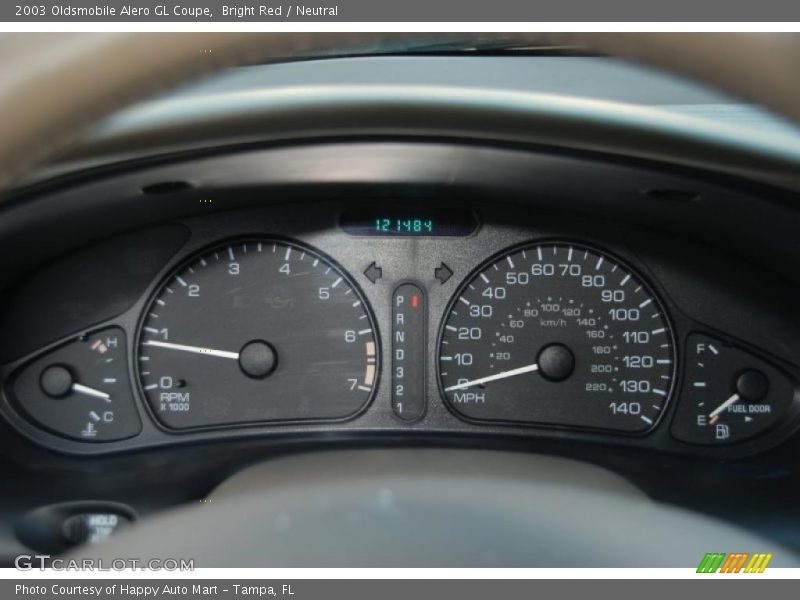  2003 Alero GL Coupe GL Coupe Gauges