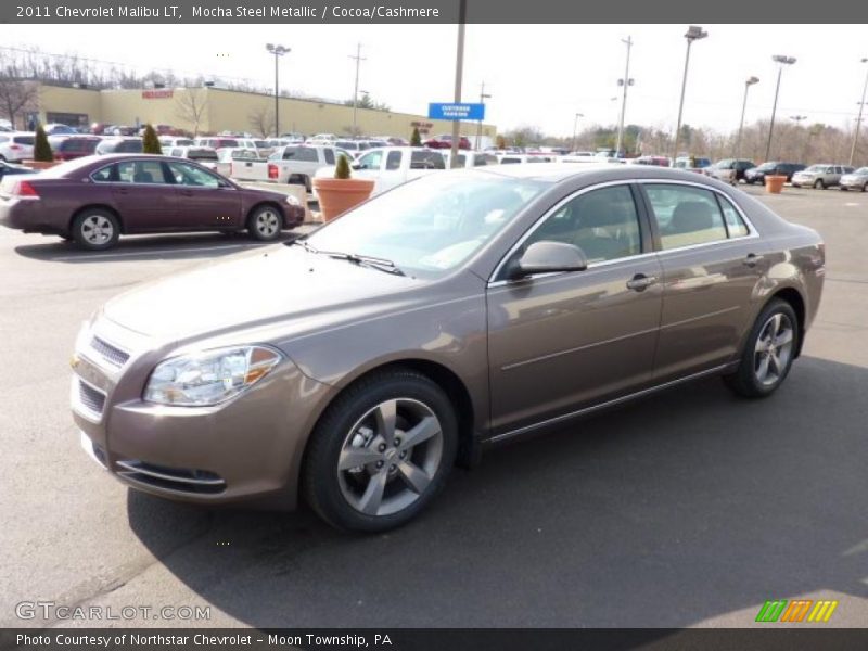 Mocha Steel Metallic / Cocoa/Cashmere 2011 Chevrolet Malibu LT