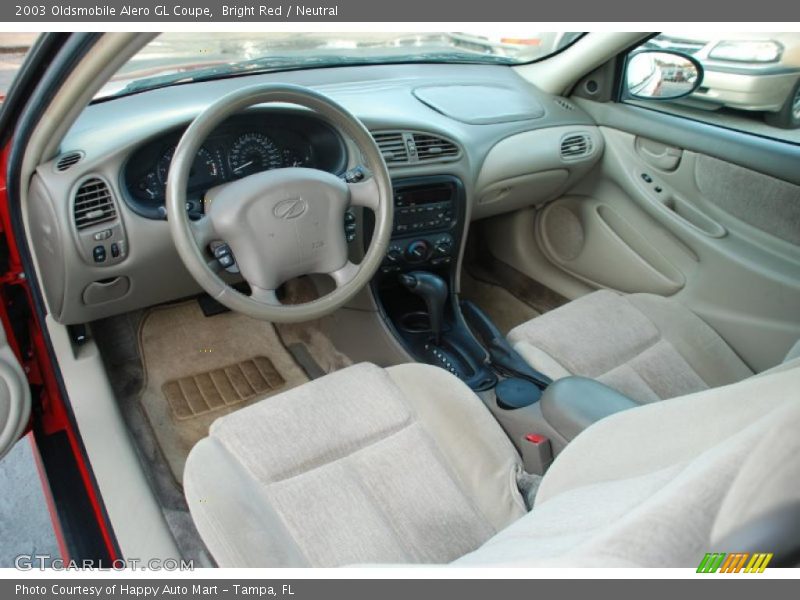  2003 Alero GL Coupe Neutral Interior