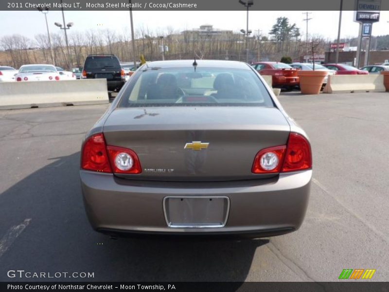 Mocha Steel Metallic / Cocoa/Cashmere 2011 Chevrolet Malibu LT