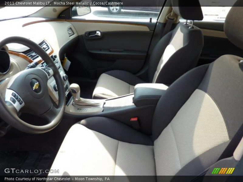 Mocha Steel Metallic / Cocoa/Cashmere 2011 Chevrolet Malibu LT