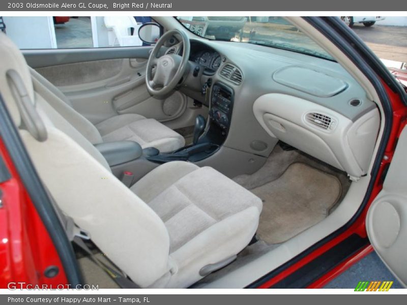  2003 Alero GL Coupe Neutral Interior