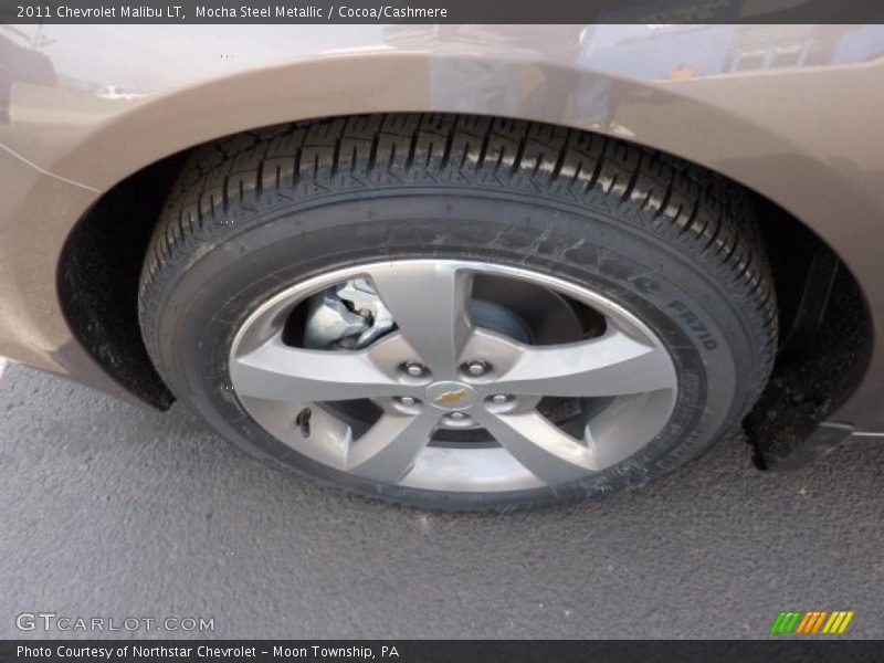 Mocha Steel Metallic / Cocoa/Cashmere 2011 Chevrolet Malibu LT
