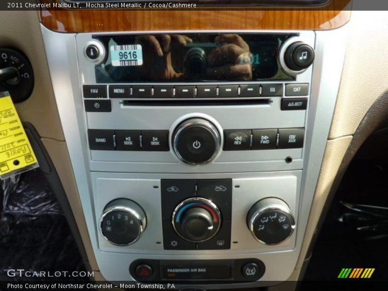 Mocha Steel Metallic / Cocoa/Cashmere 2011 Chevrolet Malibu LT