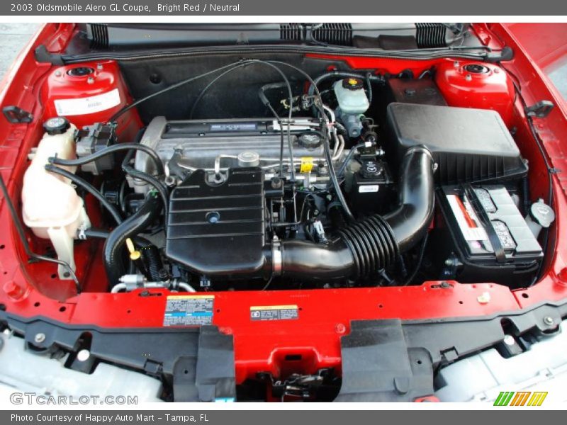  2003 Alero GL Coupe Engine - 2.2 Liter DOHC 16-Valve 4 Cylinder