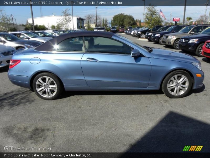  2011 E 350 Cabriolet Quartz Blue Metallic