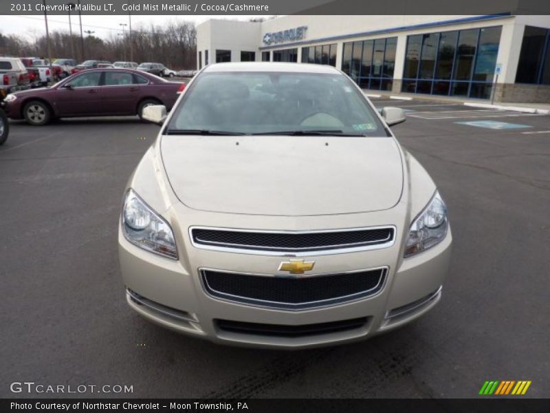 Gold Mist Metallic / Cocoa/Cashmere 2011 Chevrolet Malibu LT
