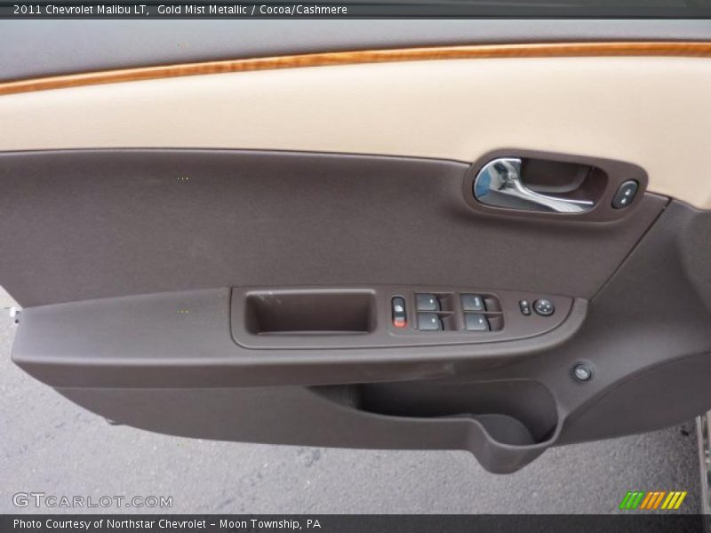 Gold Mist Metallic / Cocoa/Cashmere 2011 Chevrolet Malibu LT