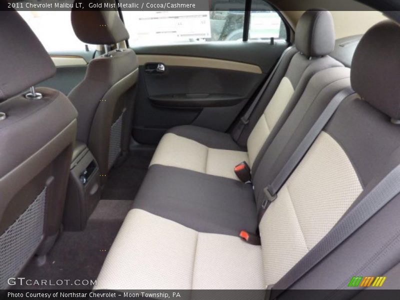 Gold Mist Metallic / Cocoa/Cashmere 2011 Chevrolet Malibu LT