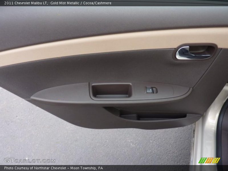 Gold Mist Metallic / Cocoa/Cashmere 2011 Chevrolet Malibu LT