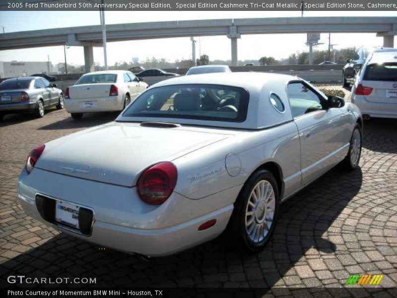 Special Edition Cashmere Tri-Coat Metallic / Special Edition Stone, Cashmere, Soft Gold 2005 Ford Thunderbird 50th Anniversary Special Edition