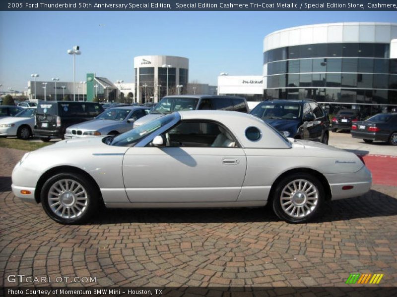 Special Edition Cashmere Tri-Coat Metallic / Special Edition Stone, Cashmere, Soft Gold 2005 Ford Thunderbird 50th Anniversary Special Edition