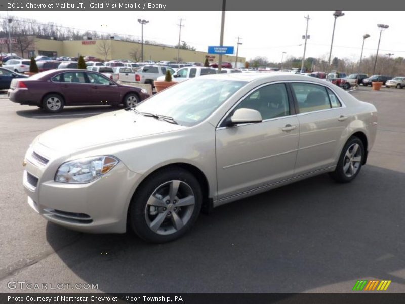 Gold Mist Metallic / Ebony 2011 Chevrolet Malibu LT