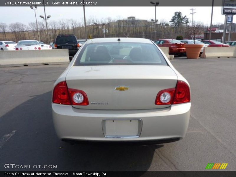 Gold Mist Metallic / Ebony 2011 Chevrolet Malibu LT