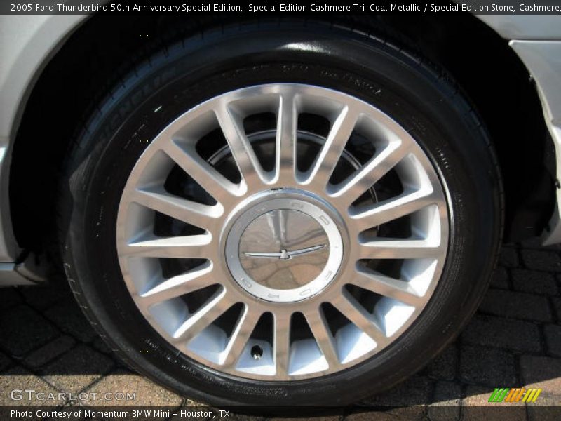 Special Edition Cashmere Tri-Coat Metallic / Special Edition Stone, Cashmere, Soft Gold 2005 Ford Thunderbird 50th Anniversary Special Edition