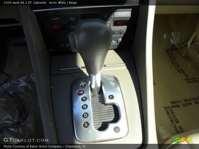 Arctic White / Beige 2004 Audi A4 1.8T Cabriolet
