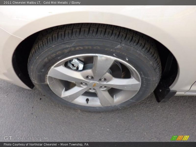 Gold Mist Metallic / Ebony 2011 Chevrolet Malibu LT