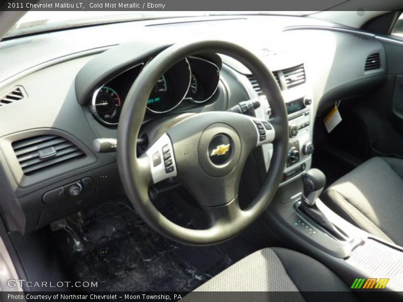 Gold Mist Metallic / Ebony 2011 Chevrolet Malibu LT