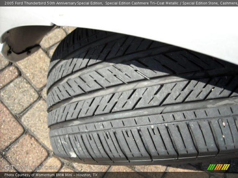 Special Edition Cashmere Tri-Coat Metallic / Special Edition Stone, Cashmere, Soft Gold 2005 Ford Thunderbird 50th Anniversary Special Edition