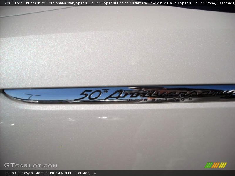Special Edition Cashmere Tri-Coat Metallic / Special Edition Stone, Cashmere, Soft Gold 2005 Ford Thunderbird 50th Anniversary Special Edition