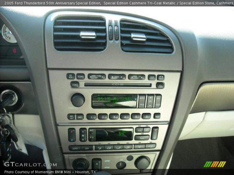 Special Edition Cashmere Tri-Coat Metallic / Special Edition Stone, Cashmere, Soft Gold 2005 Ford Thunderbird 50th Anniversary Special Edition