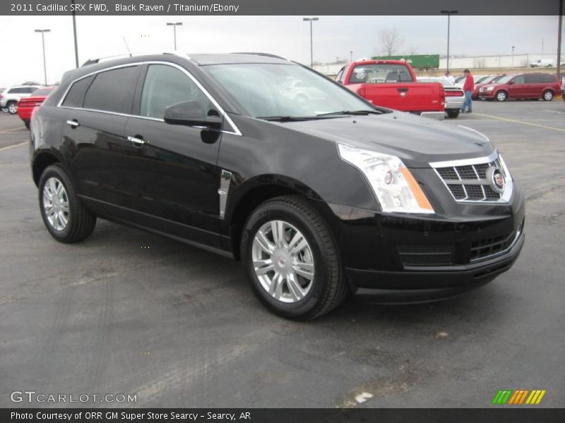 Black Raven / Titanium/Ebony 2011 Cadillac SRX FWD