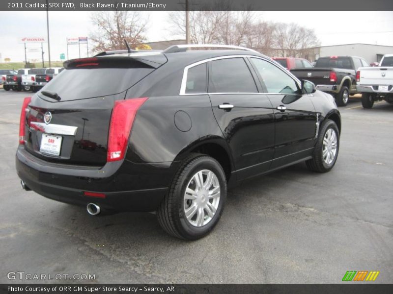 Black Raven / Titanium/Ebony 2011 Cadillac SRX FWD